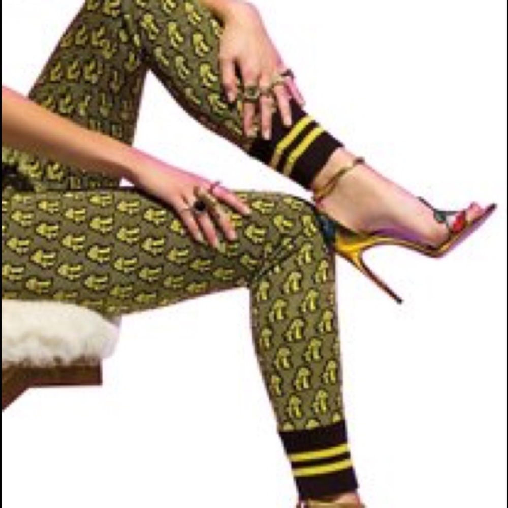 NWT Gucci Jacquard Leggings - Picture 6 of 6